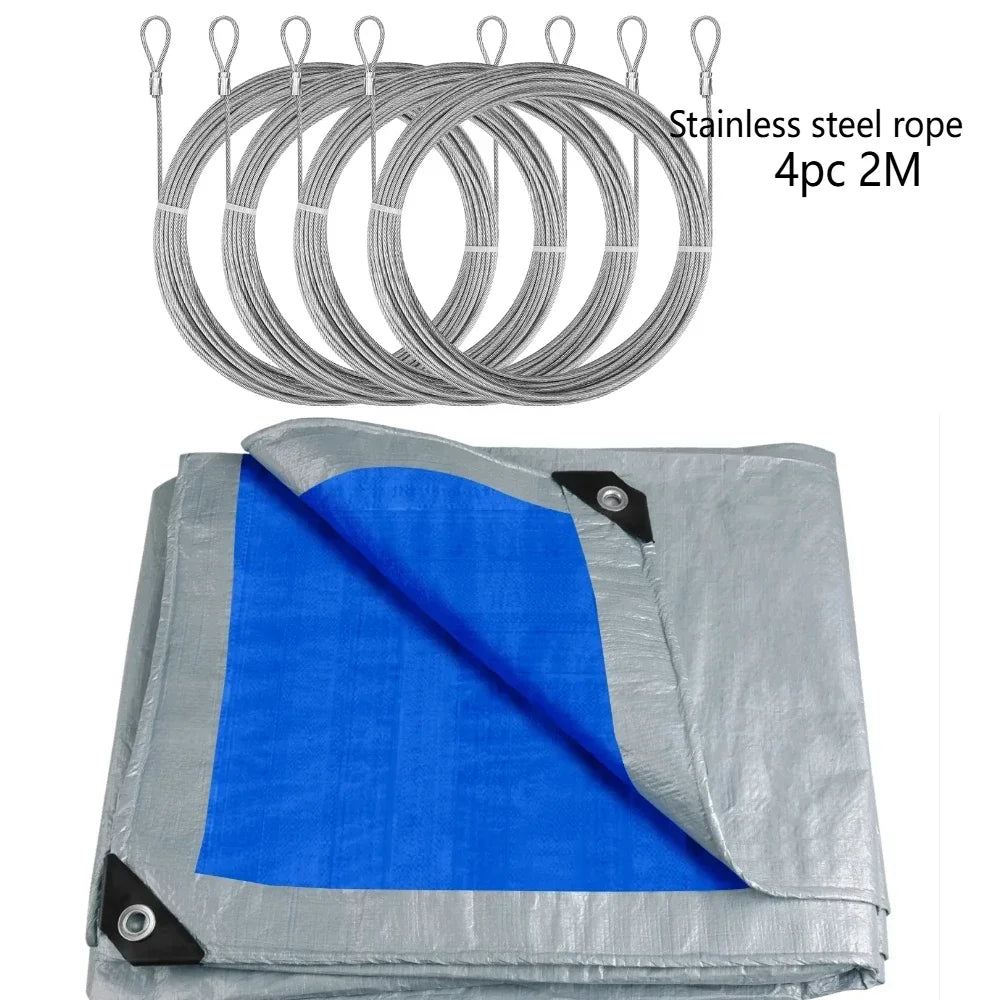 Waterproof Camping Tarp for All-Weather Shelter