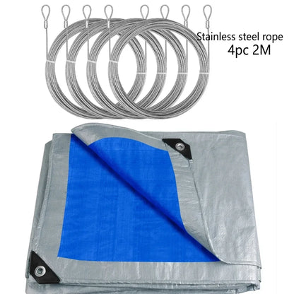 Waterproof Camping Tarp for All-Weather Shelter