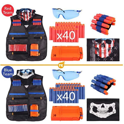 Kids Vest Suit Kit – Outdoor Game Protective Gear