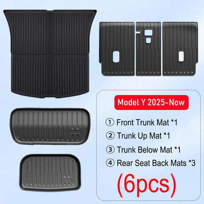 Tesla Model Y Trunk Mats – All Weather Protection