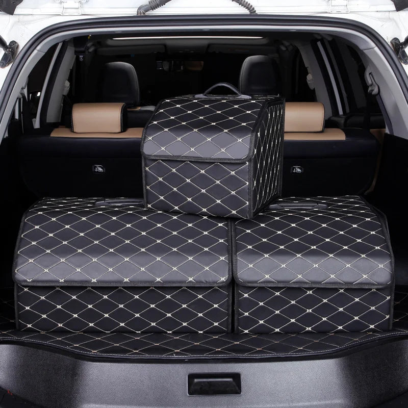 Car Trunk Organizer Box for Neat Travel Storage