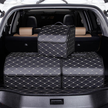 Car Trunk Organizer Box for Neat Travel Storage