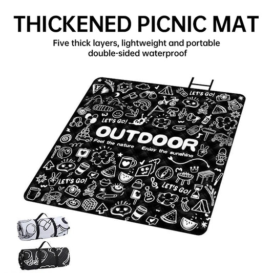 Large Waterproof Picnic Mat for Comfortable Outdoor Relaxing