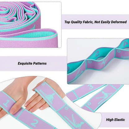 Yoga Stretch Resistance Band for Flexible Training
