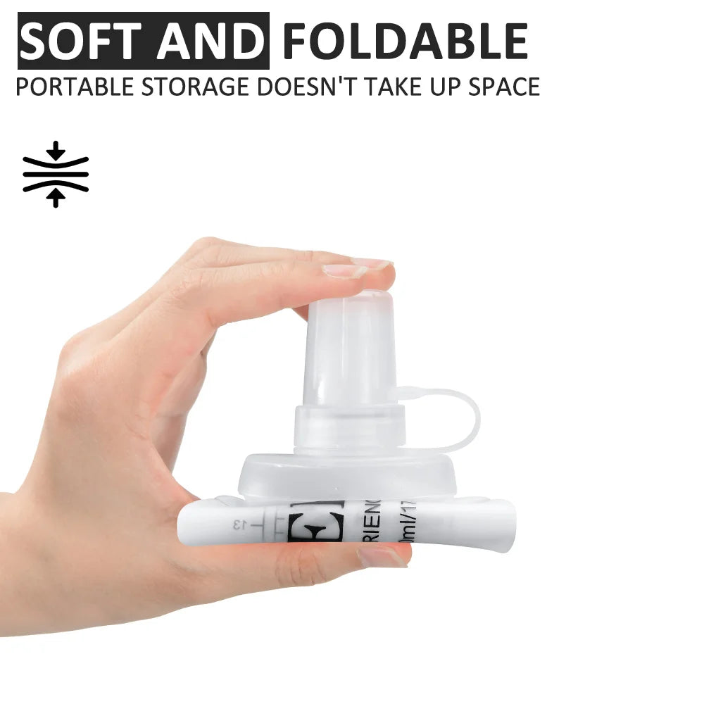 Folding TPU Water Bottle – Lightweight Hydration for Outdoors