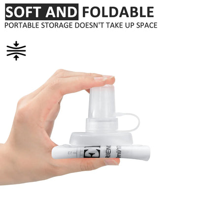 Folding TPU Water Bottle – Lightweight Hydration for Outdoors