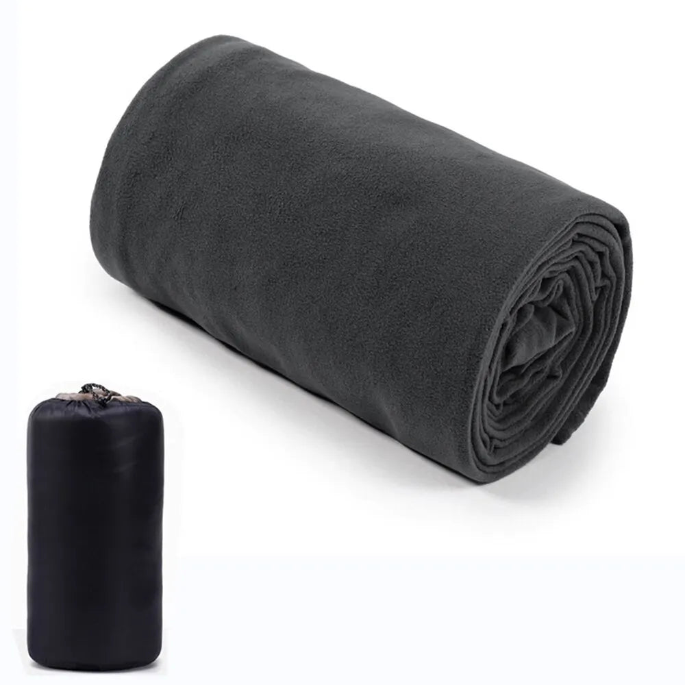 Portable Fleece Sleeping Bag Liner Ultra-Light Warm