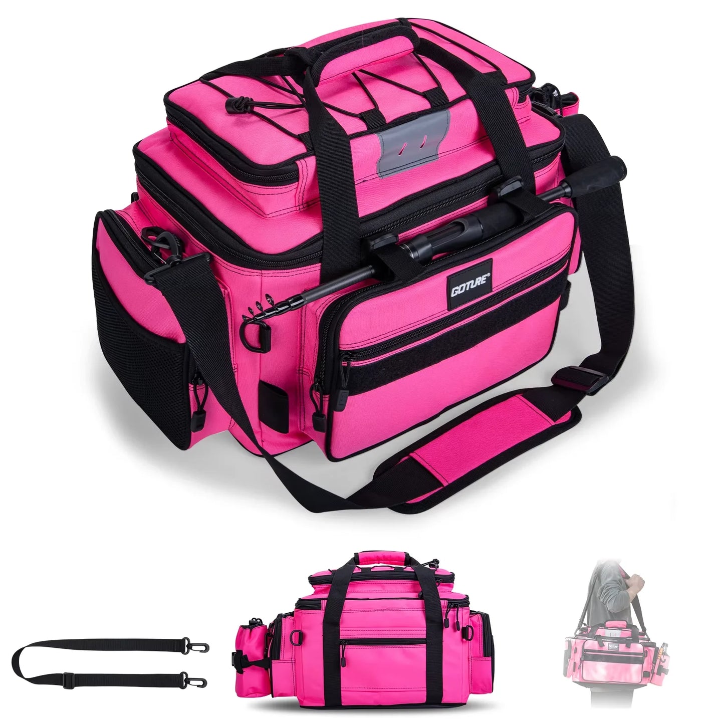 Fishing Tackle Storage Bag – Waterproof Large Capacity