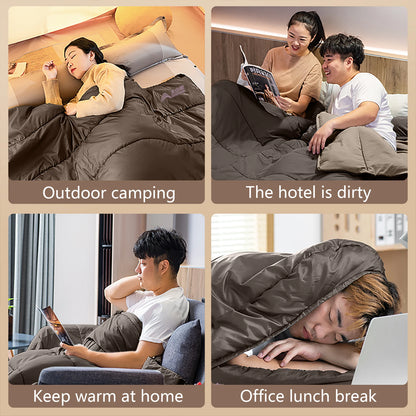Extra Wide Camping Sleeping Bag for Comfort & Warmth