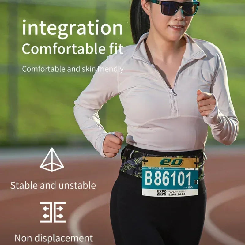 Running Waist Belt with Bottle Holder – Lightweight & Secure