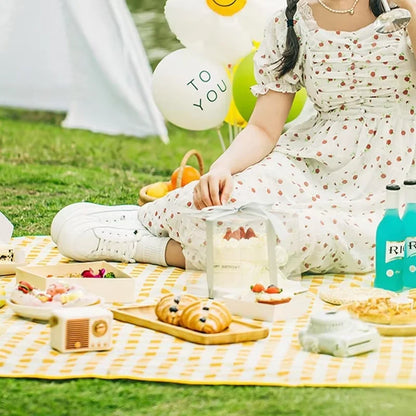 Waterproof Picnic Mat with Handle for Easy Outdoor Comfort