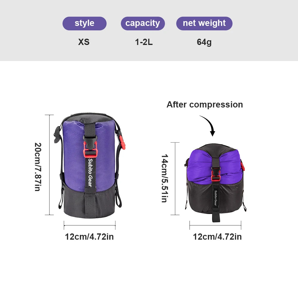 Sleeping Bag Compression Sack for Space Saving