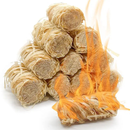 Natural Fire Starter for Camping & Fireplace