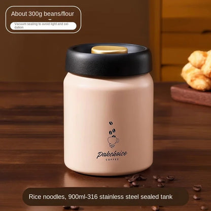 Airtight Coffee Bean Storage Container Freshness Lock