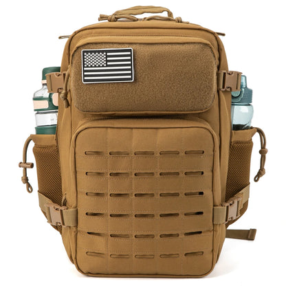 25L Tactical Backpack Durable MOLLE Hiking Pack