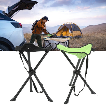 Folding Tripod Stool for Portable Outdoor Seating