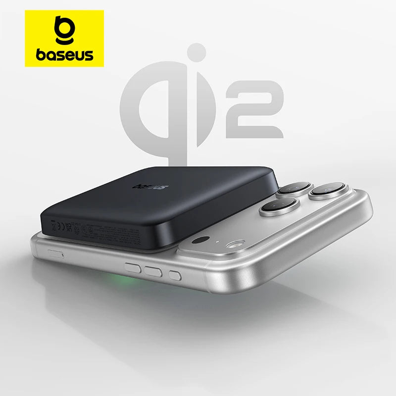 10000mAh Magnetic Power Bank with Fast Wireless Charging