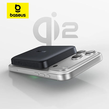 10000mAh Magnetic Power Bank with Fast Wireless Charging