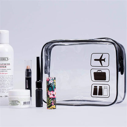 Clear TSA Travel Toiletry Bag – Quart Size, Airport Compliant