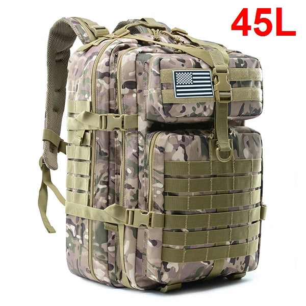 Tactical Hiking Backpack for Organized Outdoor Gear