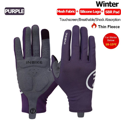 Cycling Gloves Gel Padded for Warm Grip & Protection