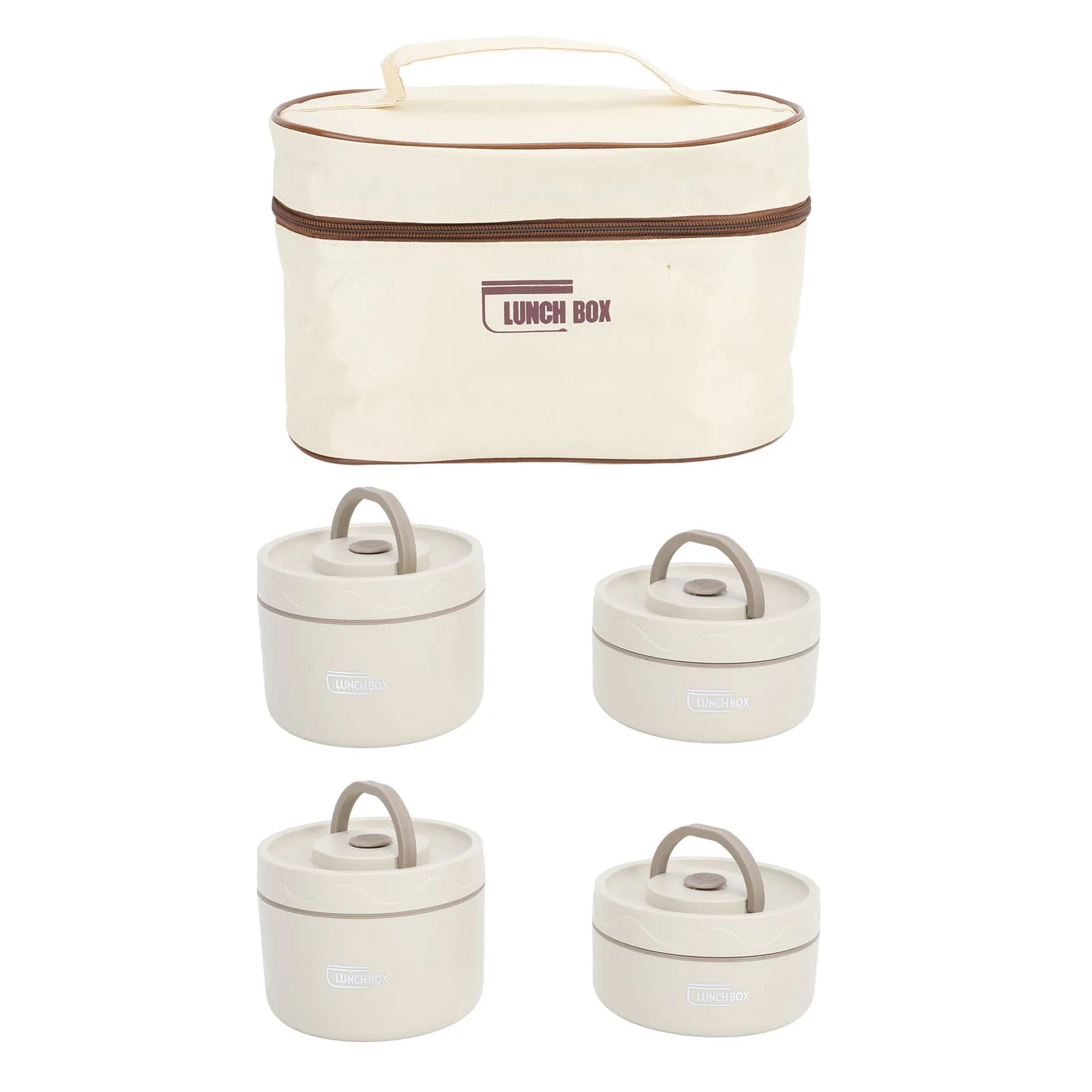 Thermal Lunch Box Stainless Steel Leakproof with Bag