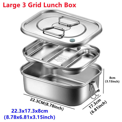 Insulated Bento Lunch Box Leakproof for Easy Food Storage