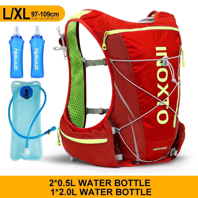 8L Running Hydration Vest Backpack for Marathon & Cycling