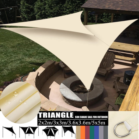 Waterproof Triangle Sun Shade Sail – Outdoor Garden Protection