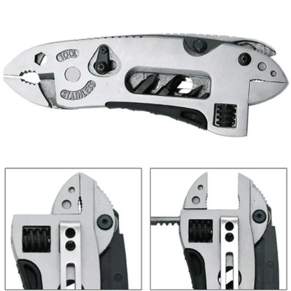 Multitool Survival Kit – Pliers, Knife & Screwdriver Set