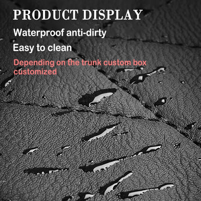 Leather Trunk Mat – Waterproof Non-Slip Tesla Model Y Liner