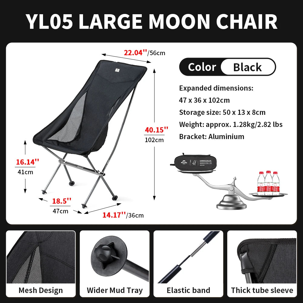 Ultralight Folding Camping Chair – Quick Build & High Load