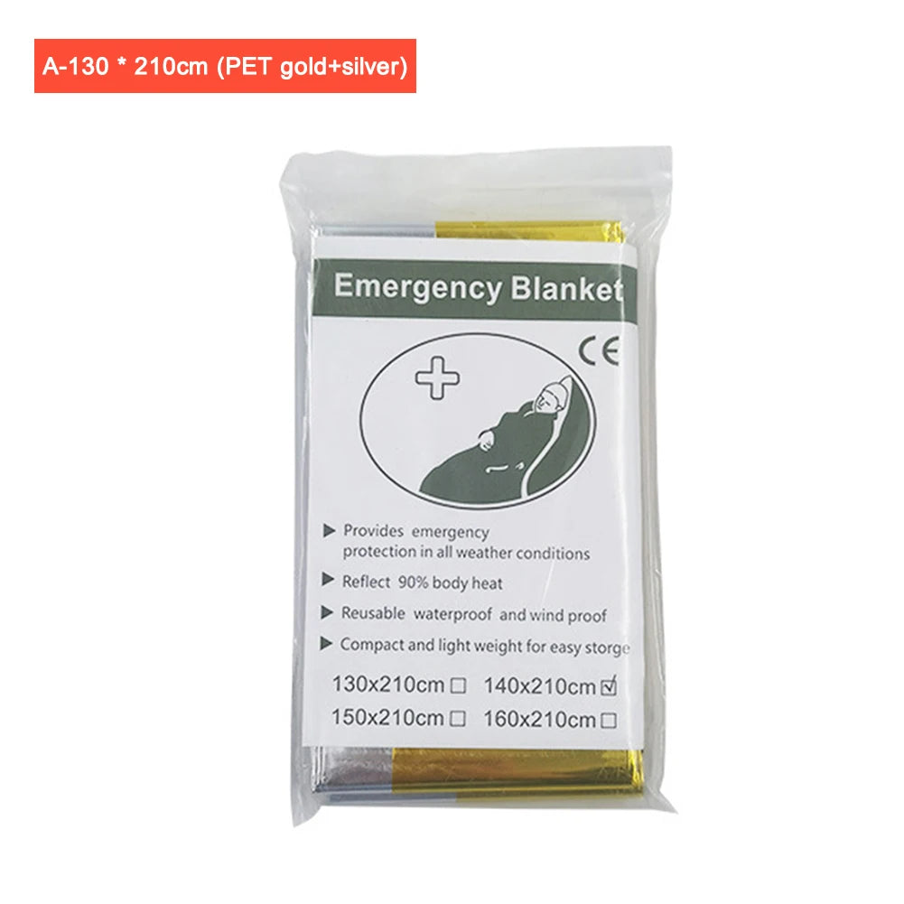 Emergency Thermal Blanket Waterproof & Windproof