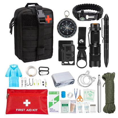 38-in-1 Survival First Aid Kit – Complete Emergency Gear