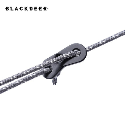 Aluminum Camping Tent Pegs Set with Wind Rope