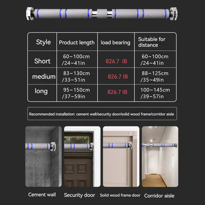 Doorway Pull Up Bar for Quick Upper Body Strength