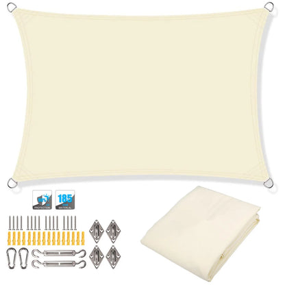Waterproof Sun Shade Sail Canopy for Outdoor Patio