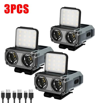 Rechargeable LED Headlamp with Motion Sensor
