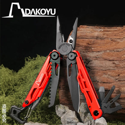 Camping Multitool Pliers with Emergency Whistle