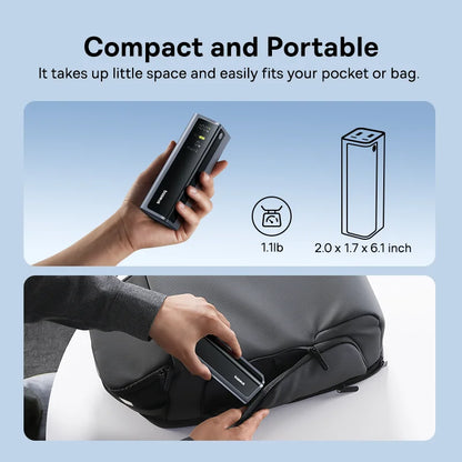 145W Portable Power Bank Fast Charging for Laptop & Phone