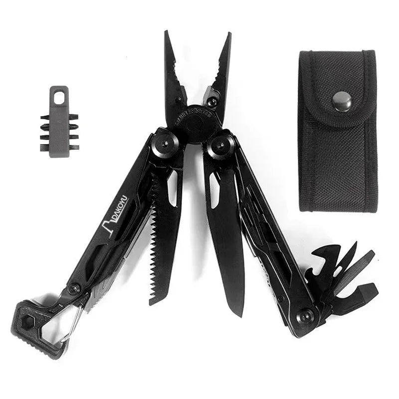 Camping Multitool Pliers with Emergency Whistle