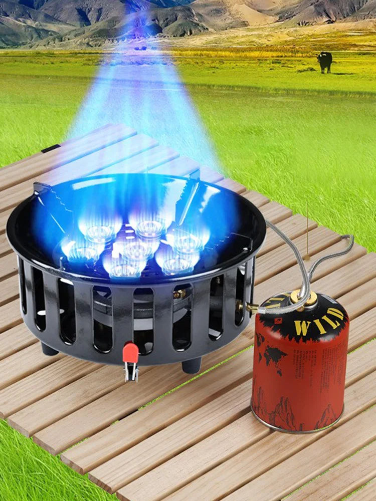 19800W Camping Stove – High-Power Portable Gas Burner