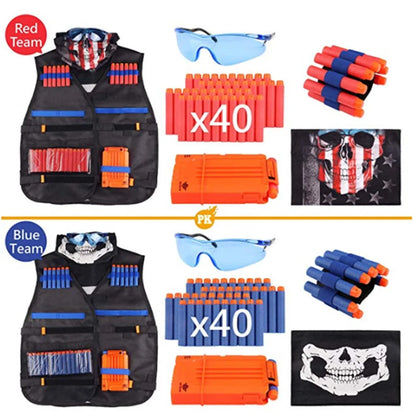 Kids Vest Suit Kit – Outdoor Game Protective Gear