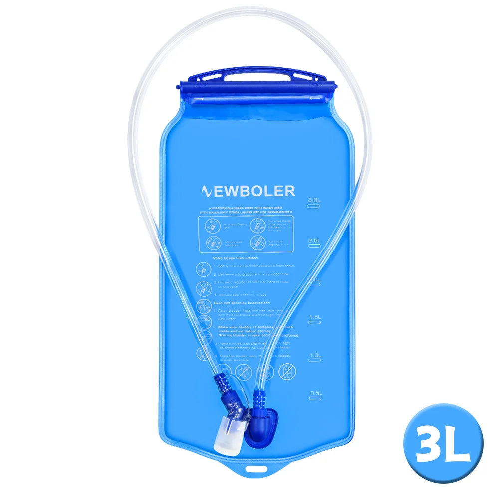 Portable 2L Water Bag for Outdoor Sports & Camping