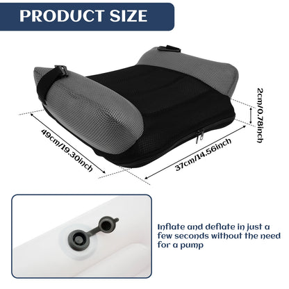 Inflatable Booster Seat Cushion for Kids Travel Comfort