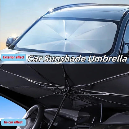 Car Sunshade Umbrella – Foldable Heat & UV Protection