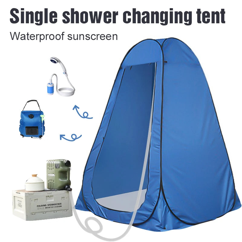 Pop-Up Camping Shower Tent Privacy Shelter Easy Setup