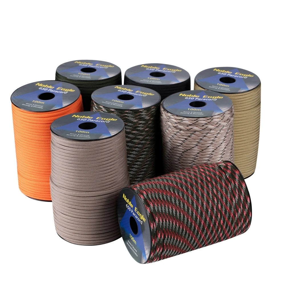 550 Paracord Rope – Heavy Duty Outdoor Survival Cord