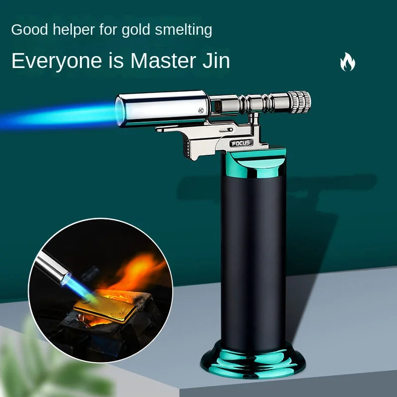 Windproof Butane Torch Lighter for Outdoor Cooking
