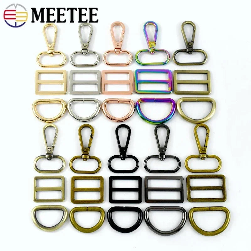 Metal Bag Buckles & Swivel Hooks – DIY Strap Adjusters
